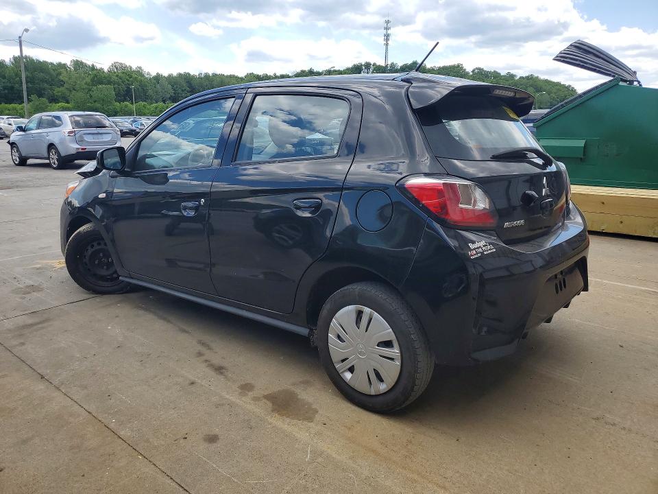 2021 Mitsubishi Mirage მანქანა იყიდება აუქციონზე, vin: ML32AUHJ5MH013184, აუქციონის ნომერი: 52154896