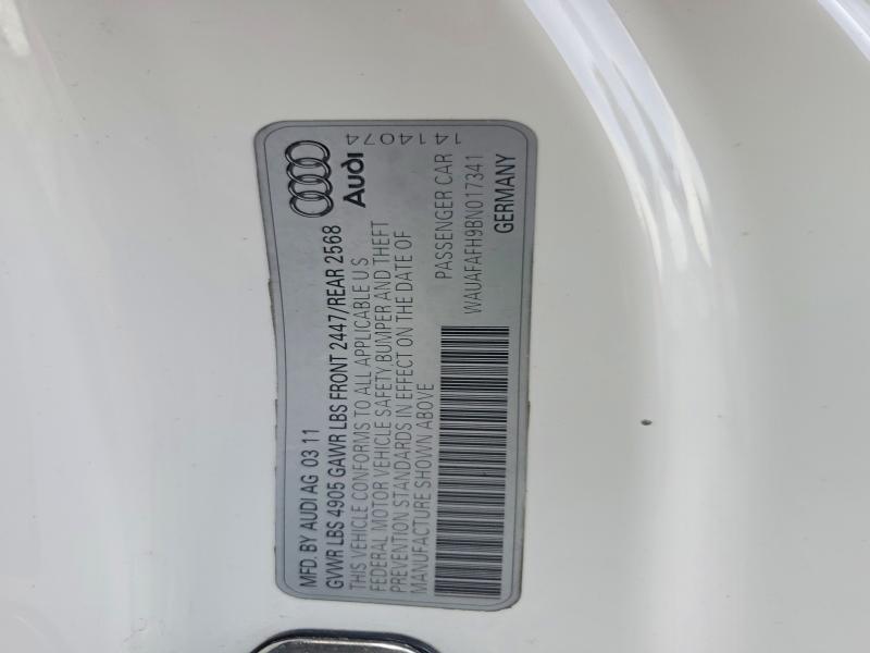 Продаж на аукціоні авто 2011 Audi A5, vin: WAUAFAFH9BN017341, номер лоту: 55147976