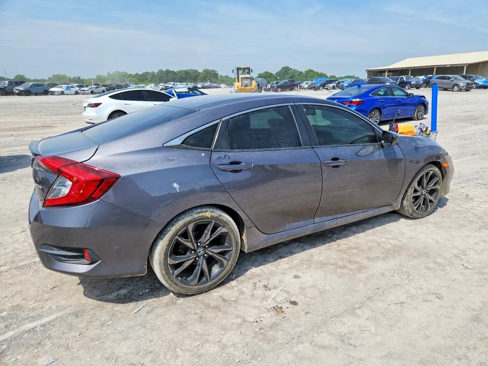 Aukcja sprzedaży 2019 Honda Civic, vin: 2HGFC2F80KH584605, numer aukcji: 54992386