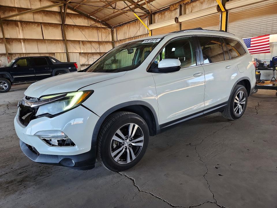 53618976 :رقم المزاد ، 5FNYF5H57HB044119 vin ، 2017 Honda Pilot مزاد بيع