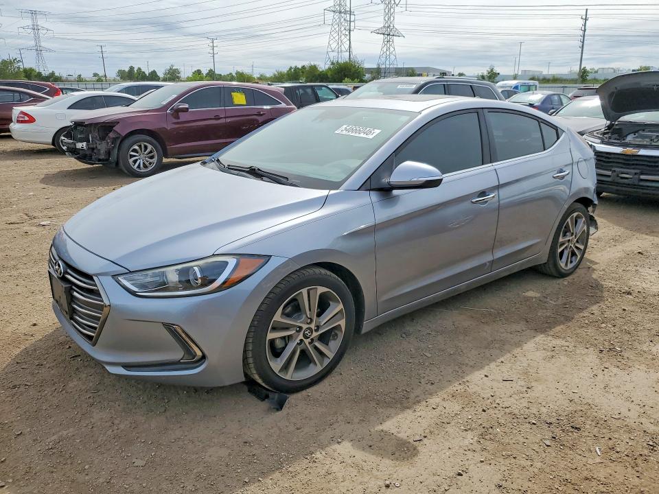 Продажа на аукционе авто 2017 Hyundai Elantra, vin: 5NPD84LF7HH064875, номер лота: 54666046