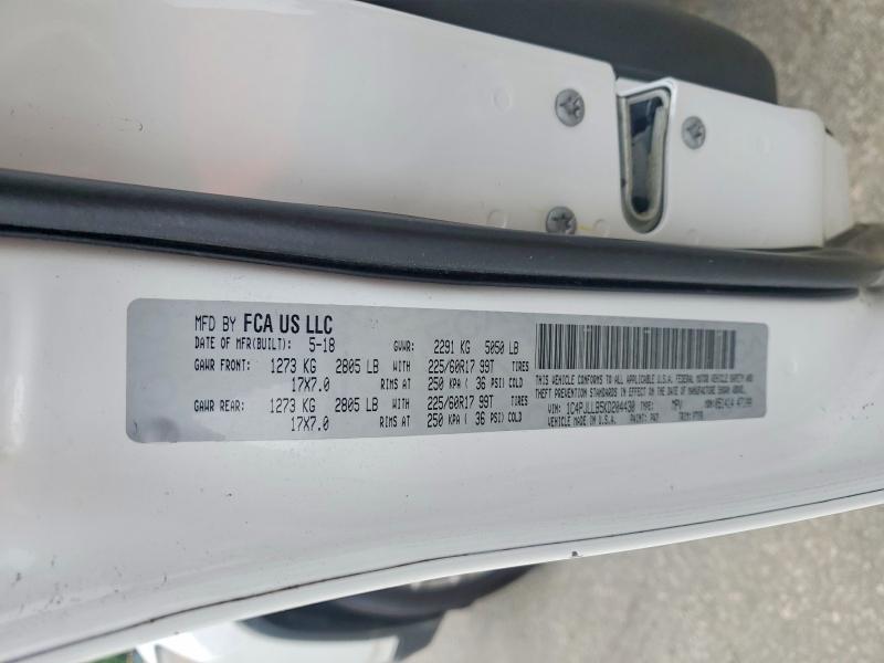Aukcja sprzedaży 2019 Jeep Cherokee, vin: 1C4PJLLB5KD204430, numer aukcji: 54580556