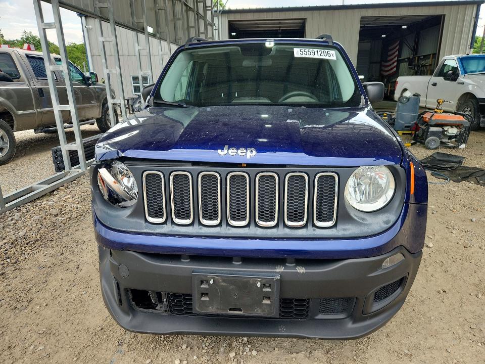 Продаж на аукціоні авто 2017 Jeep Renegade, vin: ZACCJAABXHPF92254, номер лоту: 55591206