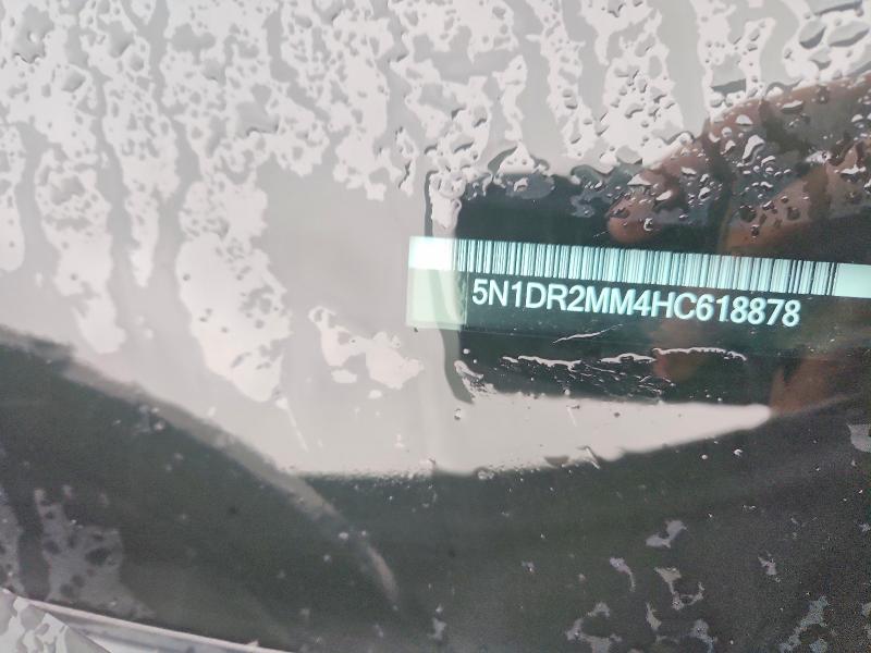 Aukcja sprzedaży 2017 Nissan Pathfinder, vin: 5N1DR2MM4HC618878, numer aukcji: 52563296