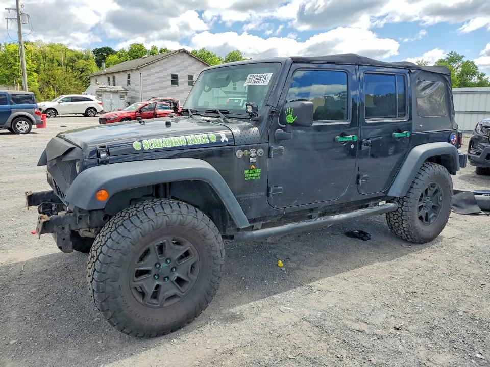 Auction sale of the 2014 Jeep Wrangler Unlimited, vin: 1C4BJWDG5EL229778, lot number: 53189816