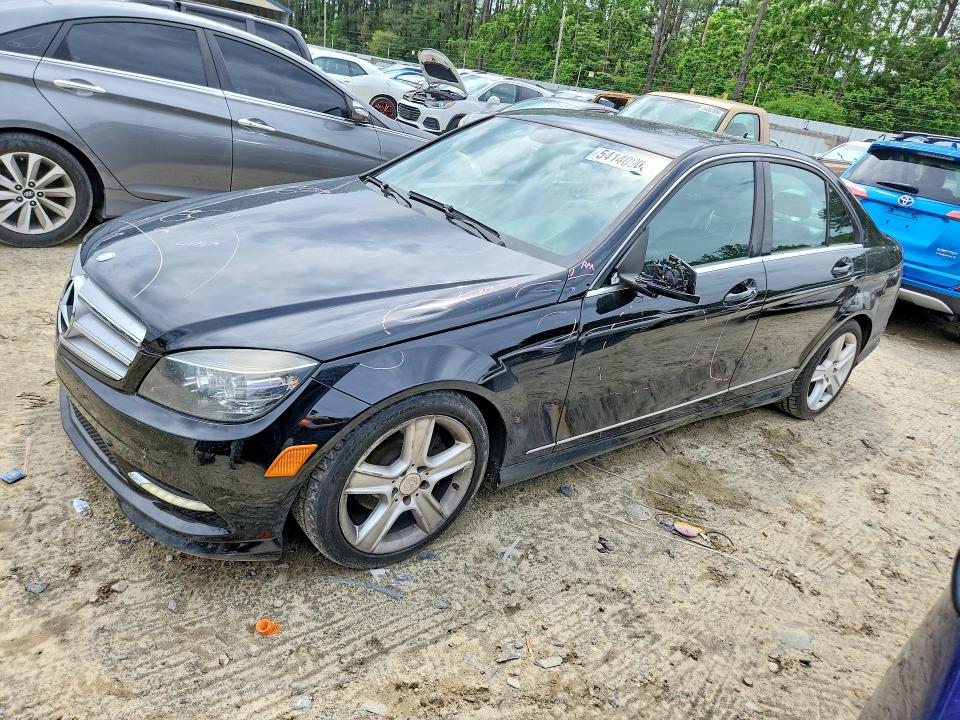 Aukcja sprzedaży 2011 Mercedes-benz C, vin: WDDGF8BB2BA503350, numer aukcji: 54140906