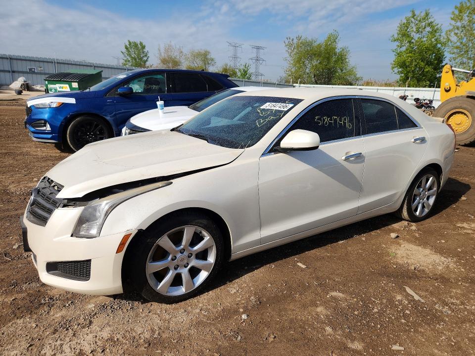 2014 Cadillac Ats მანქანა იყიდება აუქციონზე, vin: 1G6AA5RX9E0120128, აუქციონის ნომერი: 51847496