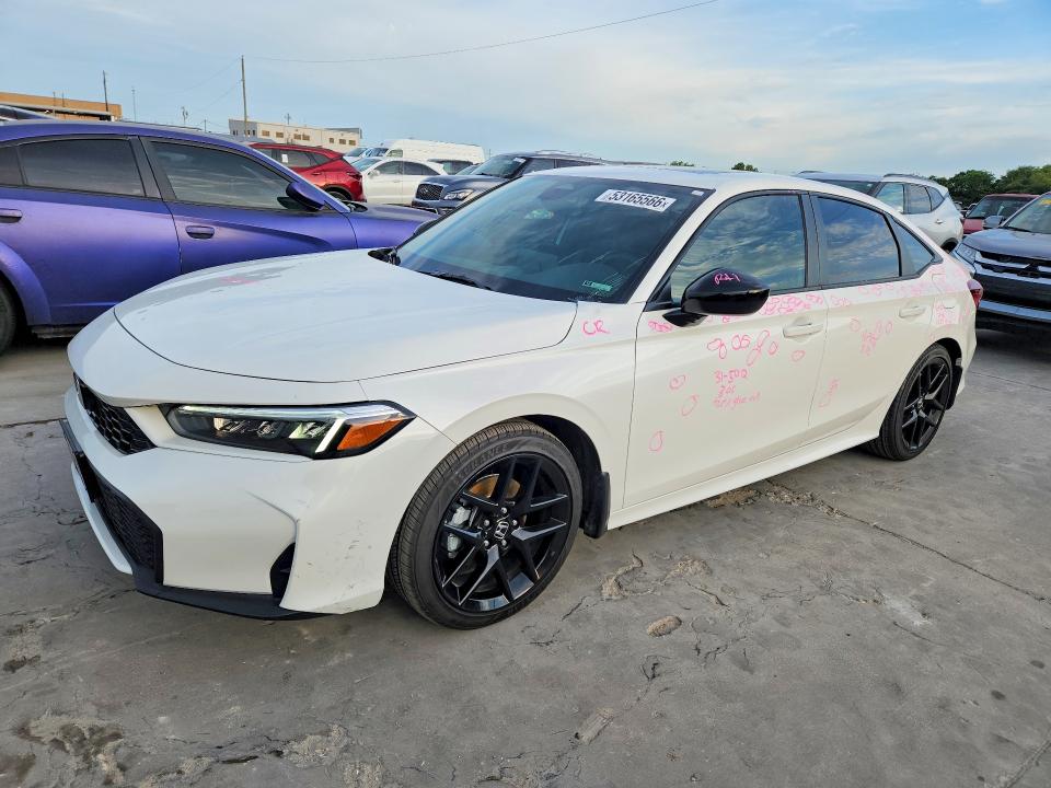 Auction sale of the 2026 Honda Civic, vin: 2HGFE4F86TH332705, lot number: 53165566