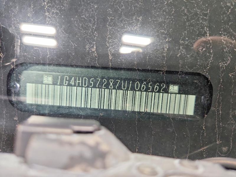 52053776 :رقم المزاد ، 1G4HD57287U106562 vin ، 2007 Buick Lucerne مزاد بيع