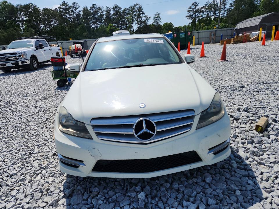 52347076 :رقم المزاد ، WDDGF4HB1CA606020 vin ، 2012 Mercedes-benz C مزاد بيع