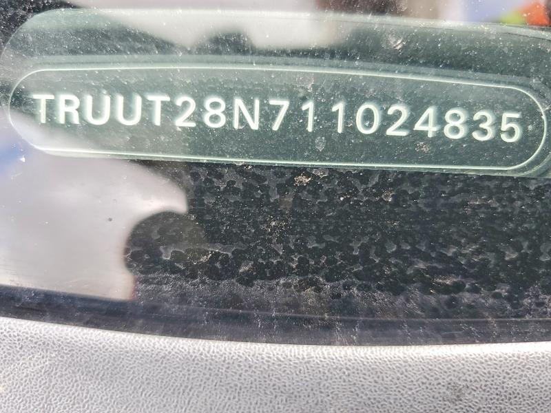 55106736 :رقم المزاد ، TRUUT28N711024835 vin ، 2001 Audi Tt مزاد بيع