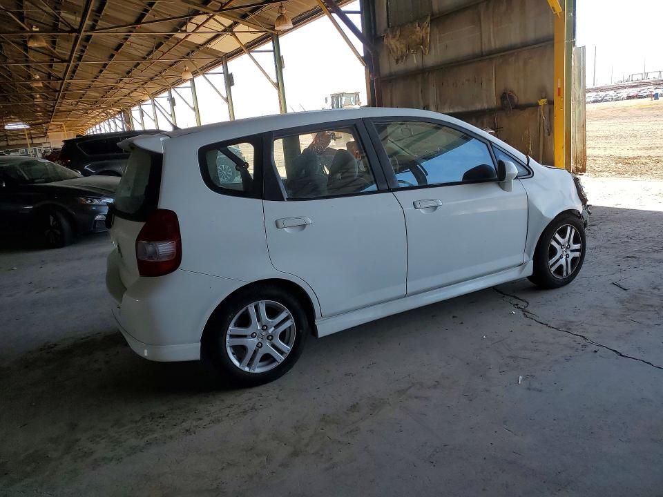 53266556 :رقم المزاد ، JHMGD38647S048921 vin ، 2007 Honda Fit مزاد بيع