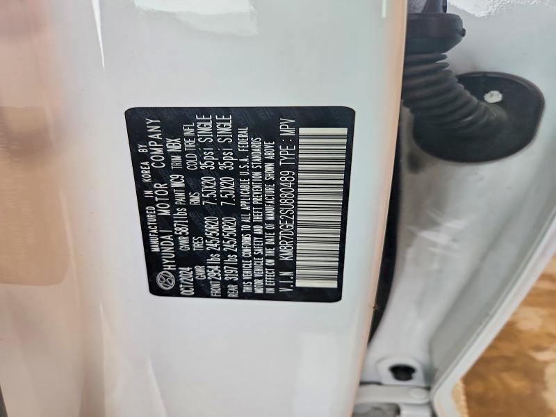 54545686 :رقم المزاد ، KM8R7DGE2SU880489 vin ، 2025 Hyundai Palisade مزاد بيع