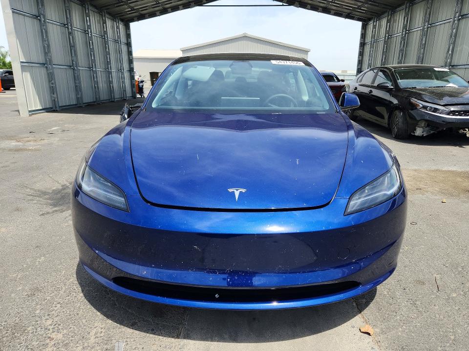 54371456 :رقم المزاد ، 5YJ3E1EA4SF057005 vin ، 2025 Tesla Model 3 مزاد بيع