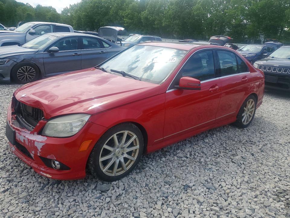 2010 Mercedes-benz C მანქანა იყიდება აუქციონზე, vin: WDDGF8BB3AR099653, აუქციონის ნომერი: 54647366