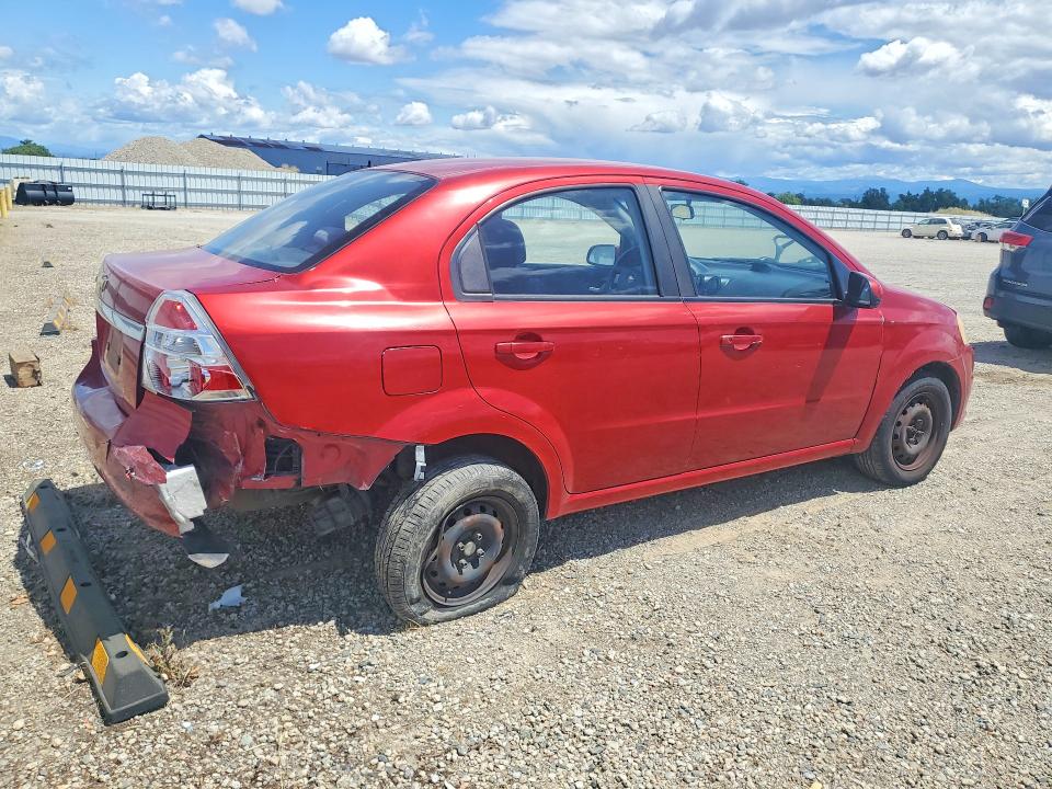 Продажа на аукционе авто 2009 Chevrolet Aveo, vin: KL1TD56EX9B605511, номер лота: 54889386