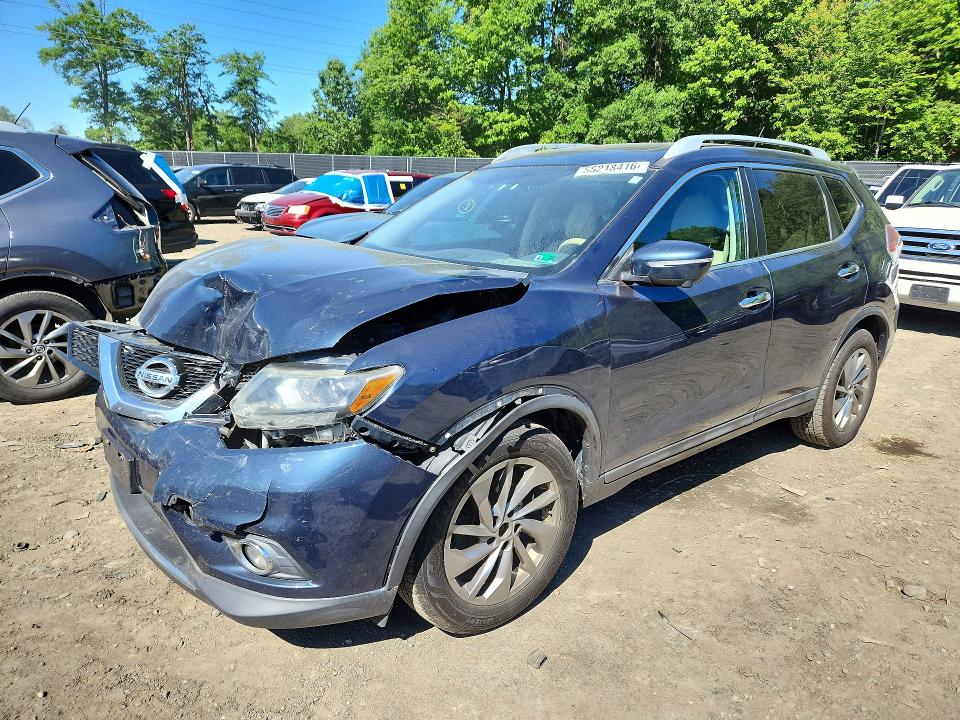 Продажа на аукционе авто 2015 Nissan Rogue, vin: 5N1AT2MV7FC908347, номер лота: 55218416