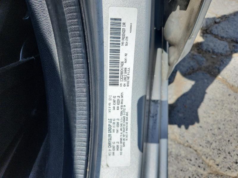 53526996 :رقم المزاد ، 1C3CDZAB0CN174636 vin ، 2012 Dodge Avenger مزاد بيع