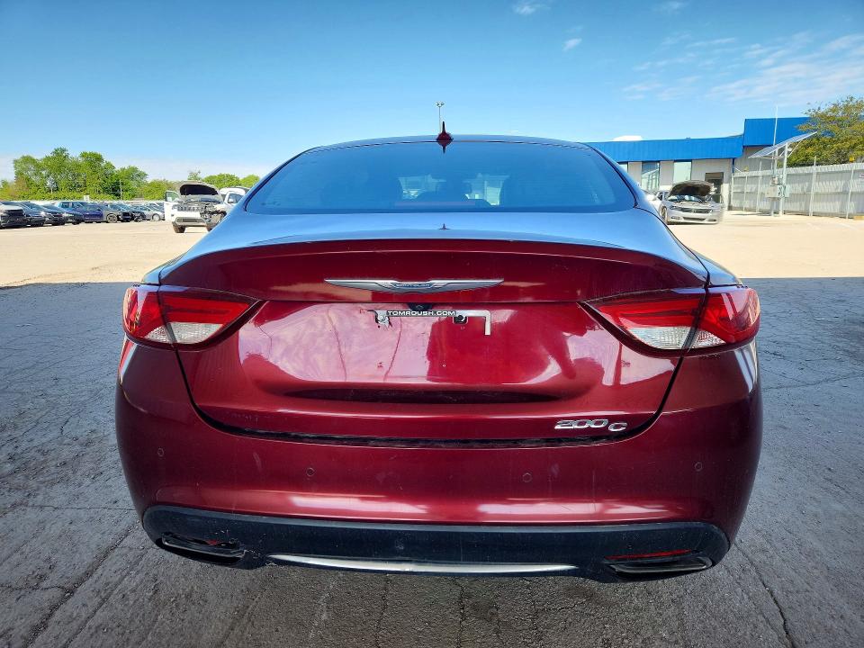 53210626 :رقم المزاد ، 1C3CCCCGXFN520110 vin ، 2015 Chrysler 200 مزاد بيع