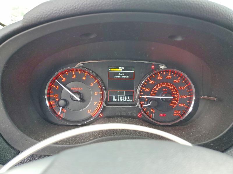Aukcja sprzedaży 2016 Subaru Wrx, vin: JF1VA1B67G9806083, numer aukcji: 52809236