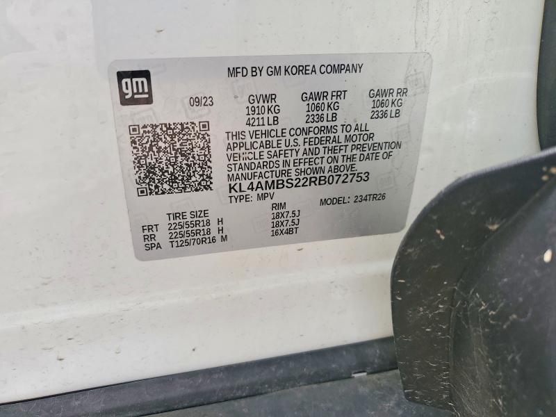 Aukcja sprzedaży 2024 Buick Encore Gx, vin: KL4AMBS22RB072753, numer aukcji: 52425796