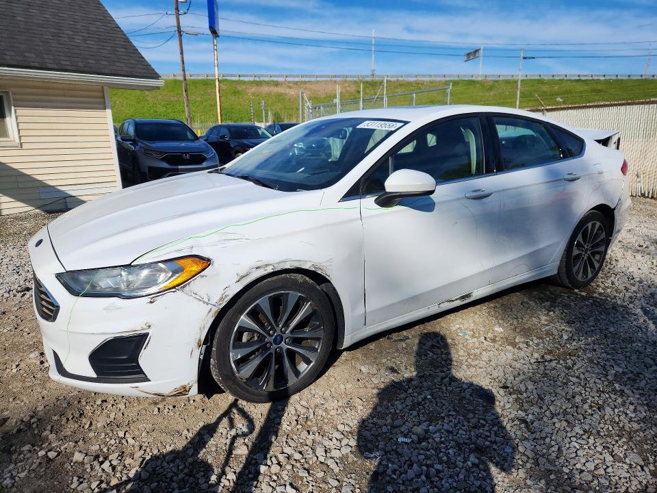 2020 Ford Fusion მანქანა იყიდება აუქციონზე, vin: 3FA6P0T94LR190878, აუქციონის ნომერი: 53119556