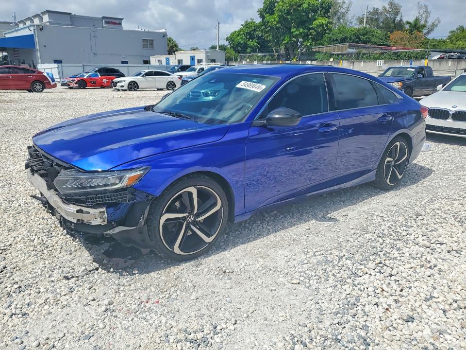 Продаж на аукціоні авто 2022 Honda Accord, vin: 1HGCV1F41NA009288, номер лоту: 54989846