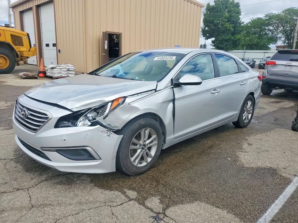 Auction sale of the 2017 Hyundai Sonata, vin: 5NPE24AF6HH550599, lot number: 54803236