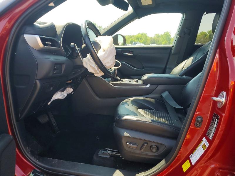 53781786 :رقم المزاد ، 5TDLZRBHXNS215898 vin ، 2022 Toyota Highlander مزاد بيع