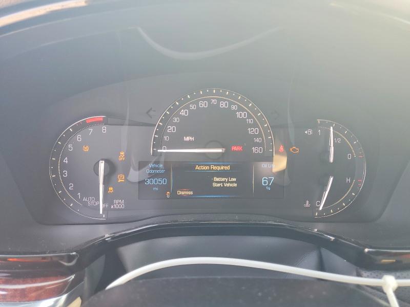 52022276 :رقم المزاد ، 1GYKNCRS9KZ154702 vin ، 2019 Cadillac Xt5 مزاد بيع