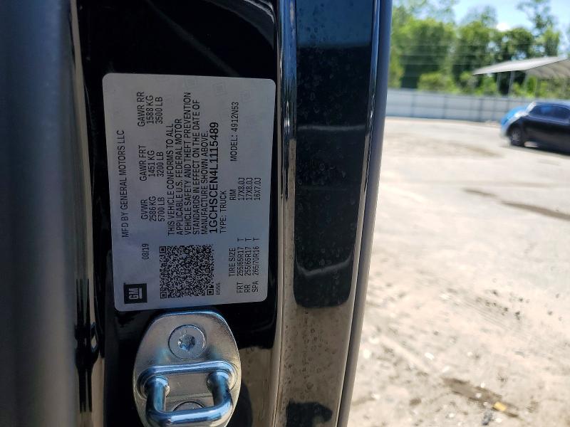 53624466 :رقم المزاد ، 1GCHSCEN4L1115489 vin ، 2020 Chevrolet Colorado مزاد بيع