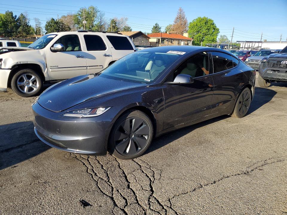 2024 Tesla Model 3 მანქანა იყიდება აუქციონზე, vin: 5YJ3E1EB5RF754461, აუქციონის ნომერი: 53111076