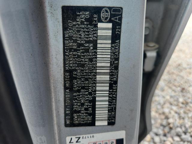 Продажа на аукционе авто 2008 Toyota Corolla Matrix, vin: 2T1KR32E78C689173, номер лота: 53289546