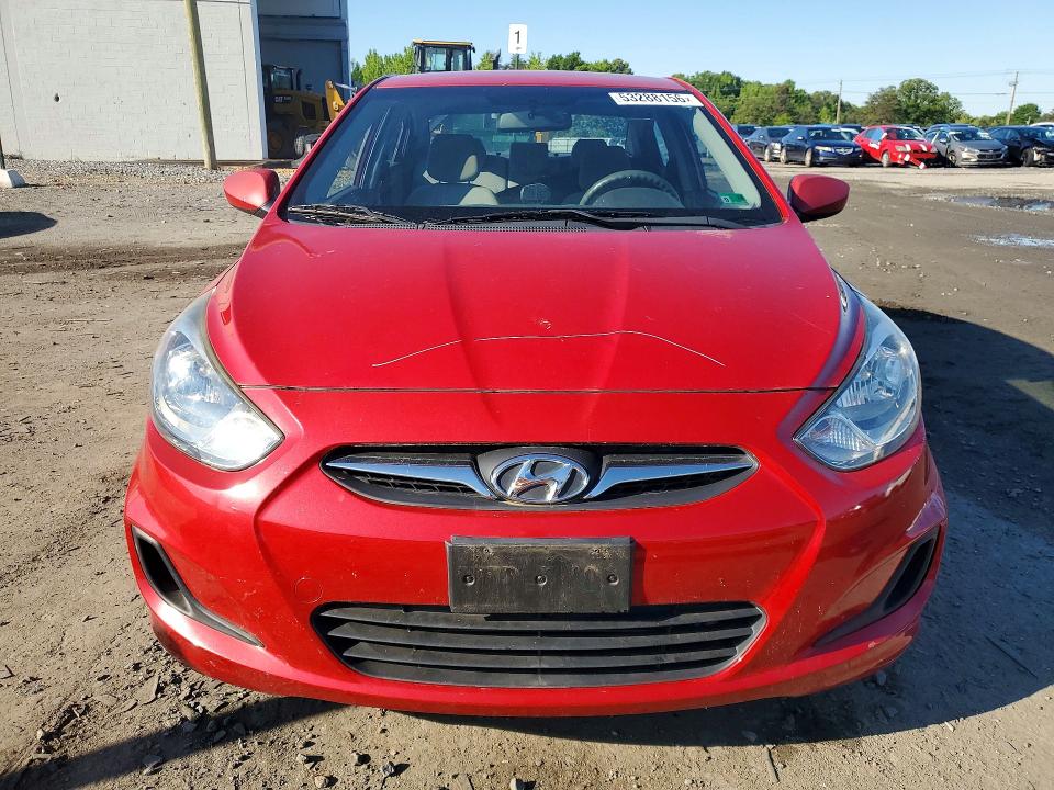53288156 :رقم المزاد ، KMHCT4AE1CU041395 vin ، 2012 Hyundai Accent مزاد بيع