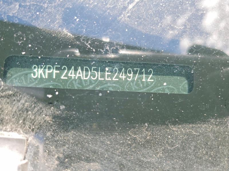 52932886 :رقم المزاد ، 3KPF24AD5LE249712 vin ، 2020 Kia Forte مزاد بيع