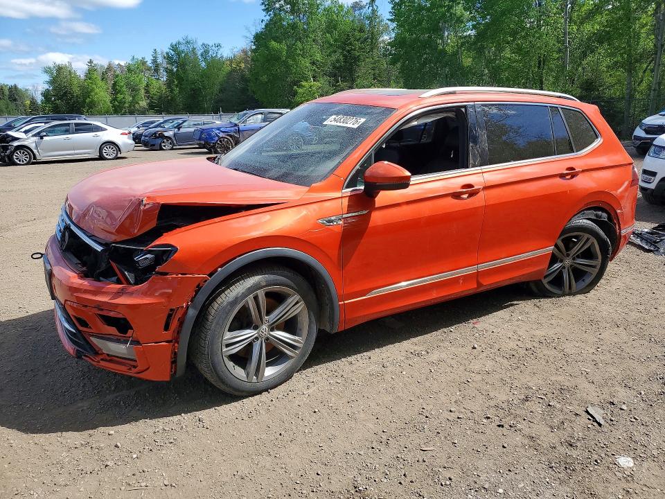 2018 Volkswagen Tiguan მანქანა იყიდება აუქციონზე, vin: 3VV4B7AX4JM192930, აუქციონის ნომერი: 54830276