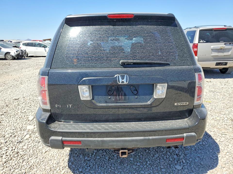 53933946 :رقم المزاد ، 2HKYF18166H521465 vin ، 2006 Honda Pilot مزاد بيع