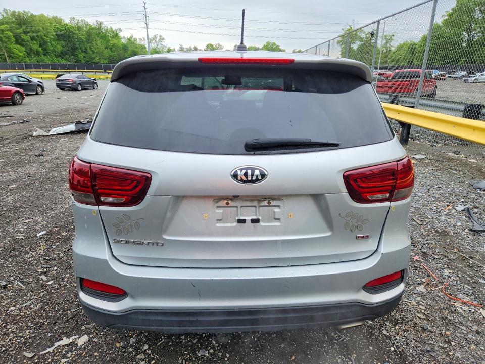 2019 Kia Sorento მანქანა იყიდება აუქციონზე, vin: 5XYPG4A37KG581245, აუქციონის ნომერი: 52725196