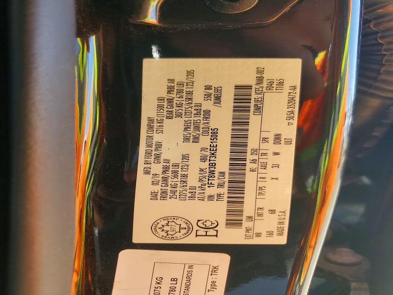 Продажа на аукционе авто 2019 Ford F350, vin: 1FT8W3BT3KEE15085, номер лота: 54690796