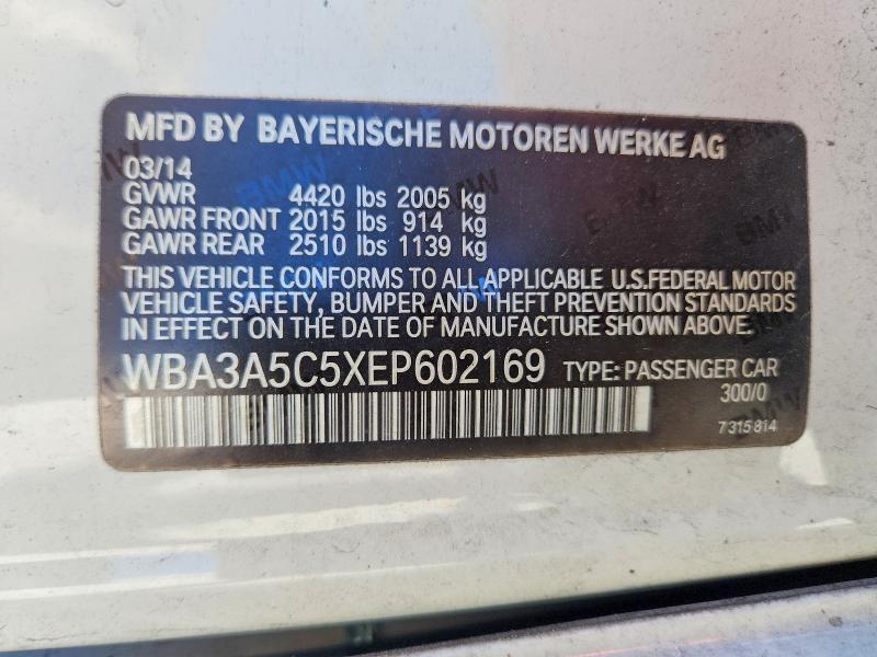 Aukcja sprzedaży 2014 Bmw 328, vin: WBA3A5C5XEP602169, numer aukcji: 53408686