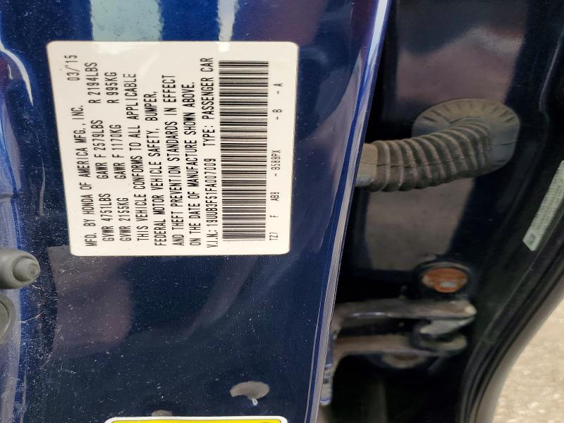 53054786 :رقم المزاد ، 19UUB3F51FA007009 vin ، 2015 Acura Tlx مزاد بيع
