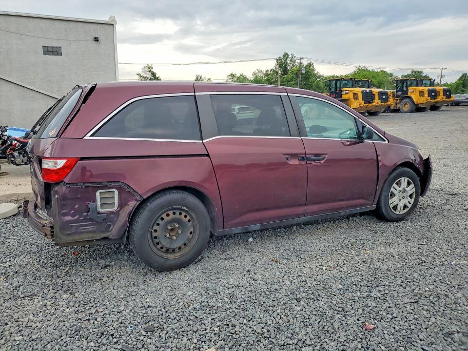 2013 Honda Odyssey მანქანა იყიდება აუქციონზე, vin: 5FNRL5H29DB028422, აუქციონის ნომერი: 55009866