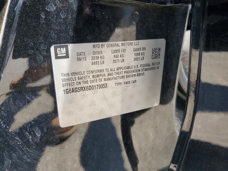 Продаж на аукціоні авто 2013 Cadillac Ats, vin: 1G6AG5RX6D0179053, номер лоту: 52727616