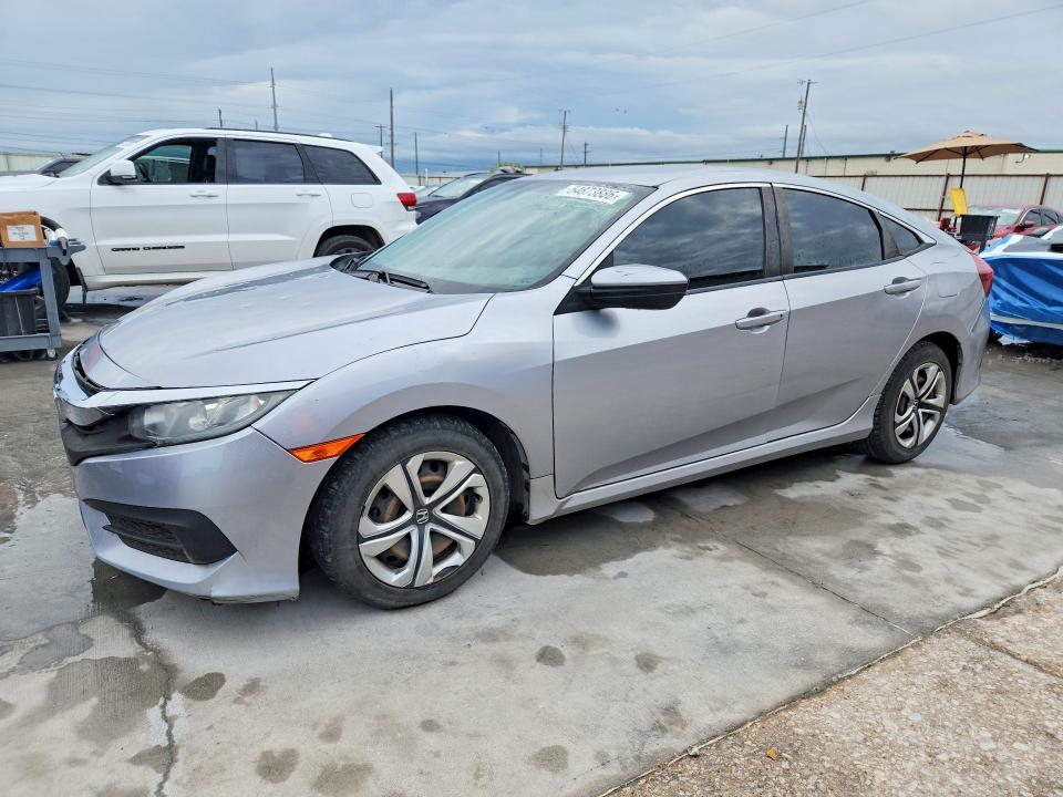 2018 Honda Civic მანქანა იყიდება აუქციონზე, vin: 2HGFC2F57JH582595, აუქციონის ნომერი: 54873886