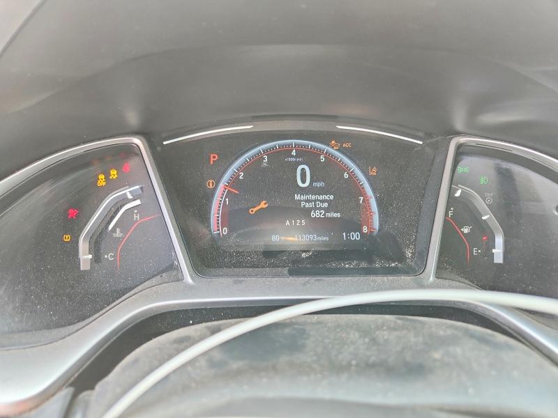 54355706 :رقم المزاد ، 2HGFC2F82KH593127 vin ، 2019 Honda Civic مزاد بيع