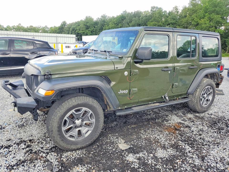 54509986 :رقم المزاد ، 1C4HJXDN5MW549162 vin ، 2021 Jeep Wrangler Unlimited مزاد بيع