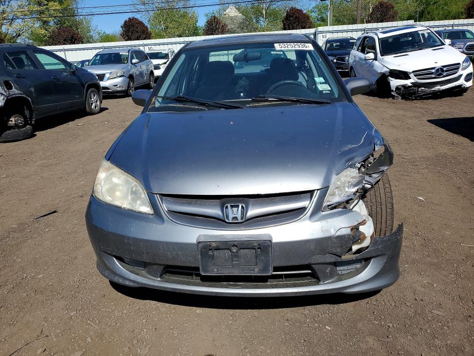 53252936 :رقم المزاد ، 2HGES25744H612433 vin ، 2004 Honda Civic مزاد بيع