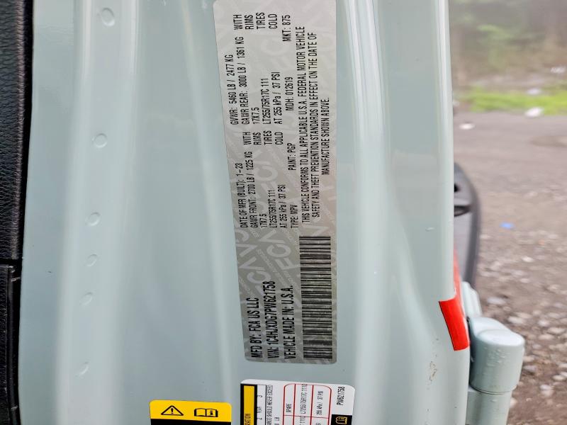 Aukcja sprzedaży 2023 Jeep Wrangler, vin: 1C4HJXDG7PW621758, numer aukcji: 54651926