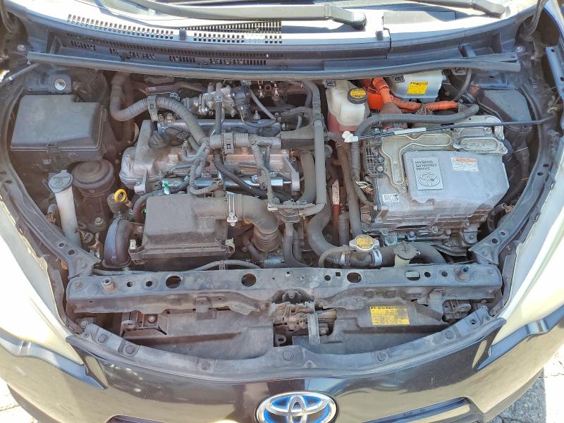 2012 Toyota Prius C მანქანა იყიდება აუქციონზე, vin: JTDKDTB34C1525132, აუქციონის ნომერი: 53943226