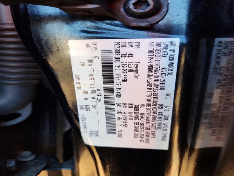 Продаж на аукціоні авто 2016 Ford Focus, vin: 1FADP3K29GL258187, номер лоту: 53020406